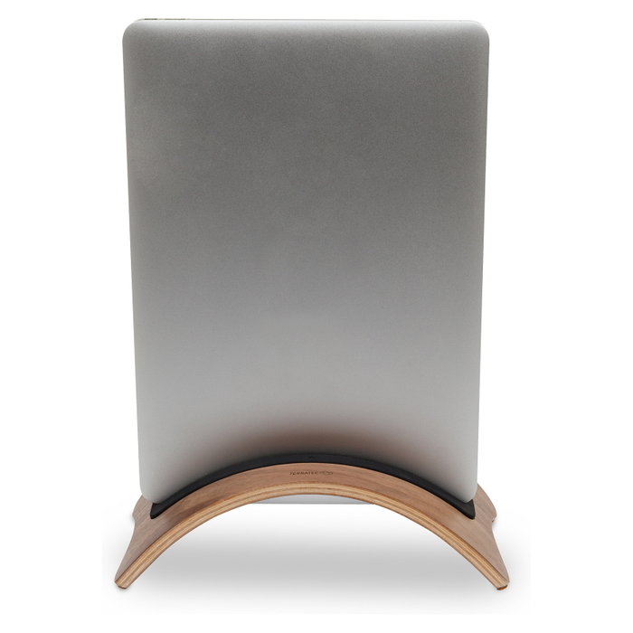 Terratec Holzzwei Soporte de Madera para Portátil y Tablet Negro