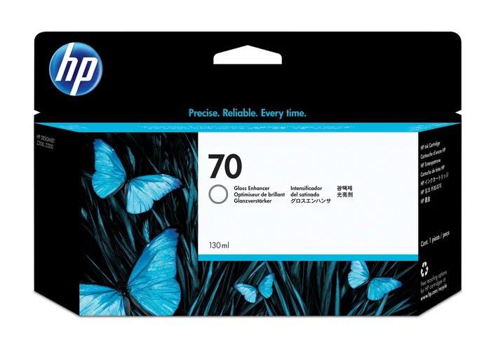 HP Cartucho de tinta de mejora de brillo DesignJet 70 130 ml C9459A