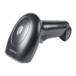Approx Lector de Código de Barras APPLS21WS Escáner Portátil Inalámbrico USB 1D 2D QR Negro con Batería