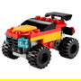 LEGO Creator 30691 3-en-1 Mini Camión Monstruo Convertible (Polybag) - Juego de Construcción, 55 Piezas, Multicolor, Edad 6+