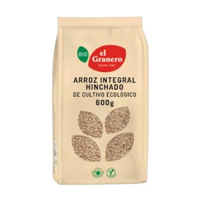 El Granero Integral Arroz Integral Hinchado Bio 600 g El Granero Integral Arroz Integral Hinchado Bio 600 g
