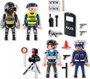 Playmobil Set de profesión policial: 4 policías City Action 71730
