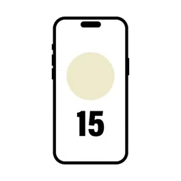 Apple iPhone 15 128GB Smartphone 6.1" AMARILLO 5G Dynamic Island Pantalla Super Retina XDR Chip A16 Bionic Camara 48 MP