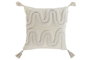 DKD Home Decor Cojín de Poliéster Crudo 45x8x45 cm