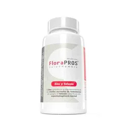 MARGAN Florapros 60 Cap. - Zinc para Testosterona y Selenio para Espermatogénesis, Complemento Alimenticio para Hombre