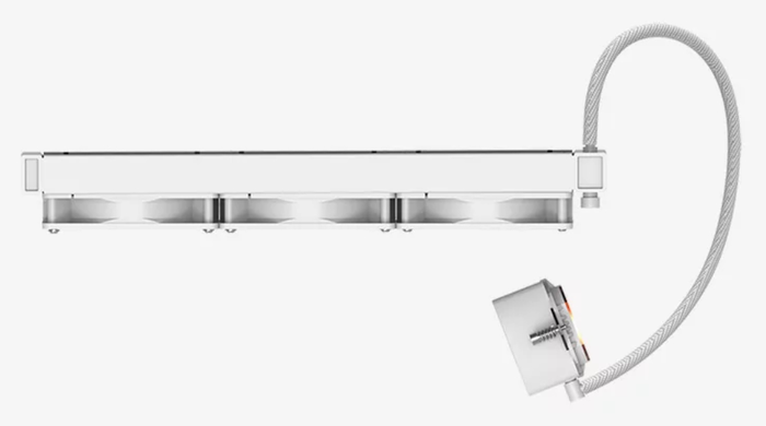 Hiditec LQ360 Kit de refrigeración líquida Blanco