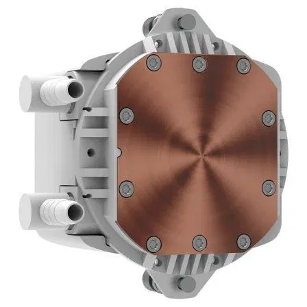 Hiditec Refrigeración Líquida LQ360 Blanco Alto Rendimiento con 3 Ventiladores ARGB 120mm FDB y Bomba Aluminio