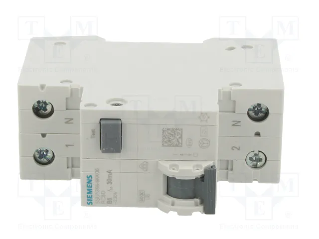 SIEMENS 5SU1356-6KK06 RCBO 6A 30mA 1+N
