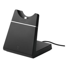 Jabra 14207-40 Base de Carga para Auriculares Evolve 75, Soporte de Recarga, Negro