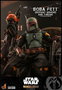Star Wars: The Mandalorian Figura 1/6 Boba Fett Repaint Armor and Throne Special Edition 30 cm
