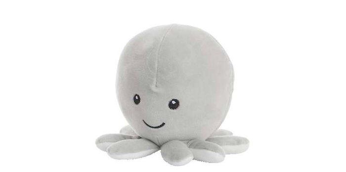 Creaciones Llopis Pulpo Juguete Gris Extrasuave 18 cm Creaciones Llopis Pulpo Juguete Gris Extrasuave 18 cm