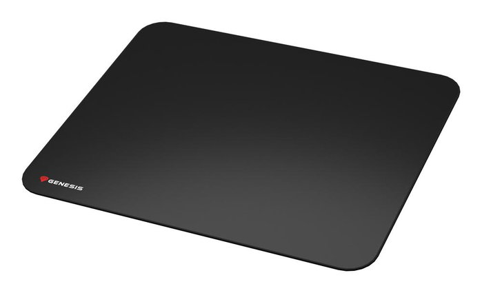Genesis Carbon 500 L LOGO Alfombrilla de Ratón Gaming Negra