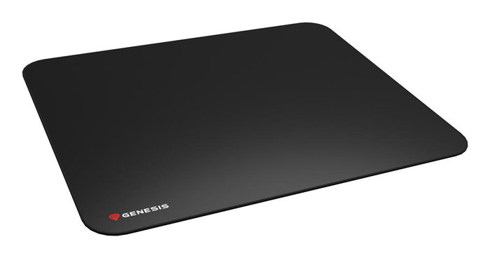 Genesis Carbon 500 L LOGO Alfombrilla de Ratón Gaming Negra