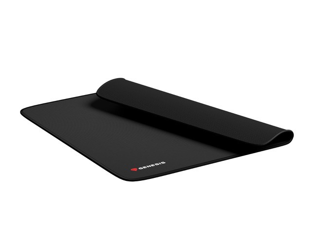 Genesis Carbon 500 L LOGO Alfombrilla de Ratón Gaming Negra