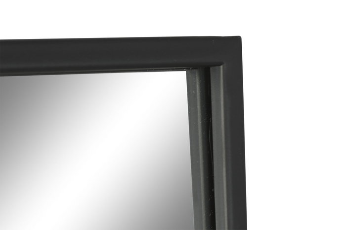 DKD Home Decor Espejo Hierro y Cristal Negro 35x4x120 cm