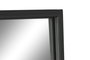 DKD Home Decor Espejo Hierro y Cristal Negro 35x4x120 cm