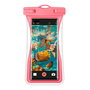 myway funda acuática universal Floating IPx8 hasta 7,2" rosa