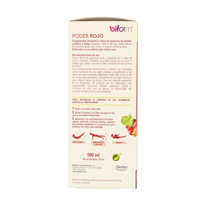 Biform Poder Rojo 500 ml