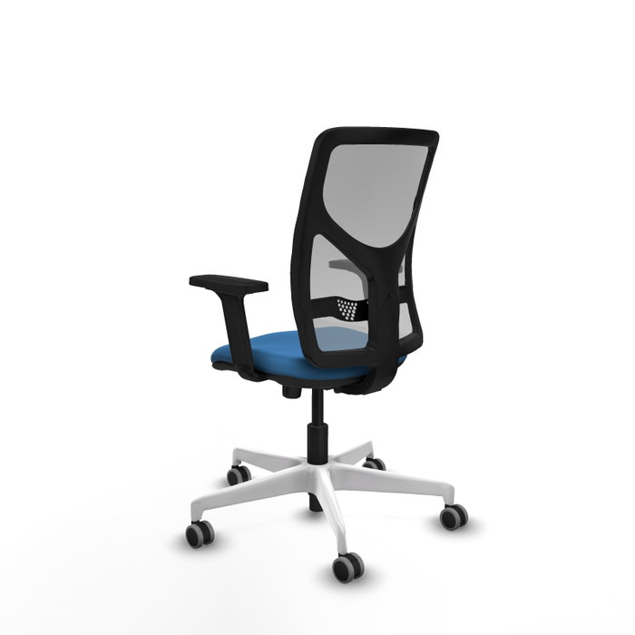PIQUERAS Y CRESPO Silla de oficina Motilla con mecanismo Sincro, Azul claro y Gris PIQUERAS Y CRESPO Silla de oficina Motilla con mecanismo Sincro, Azul claro y Gris