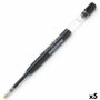 Inoxcrom Recambio Bolígrafo Roller Gel 0,7 mm Negro (Set de 5) laue