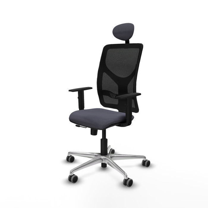 PIQUERAS Y CRESPO Silla de oficina Motilla con mecanismo Sincro/Traslack y cabecero fijo PIQUERAS Y CRESPO Silla de oficina Motilla con mecanismo Sincro/Traslack y cabecero fijo