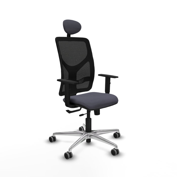 PIQUERAS Y CRESPO Silla de oficina Motilla con mecanismo Sincro/Traslack y cabecero fijo PIQUERAS Y CRESPO Silla de oficina Motilla con mecanismo Sincro/Traslack y cabecero fijo