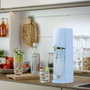 SodaStream Terra Máquina de soda Azul claro con CO2 y botella PET de 1L