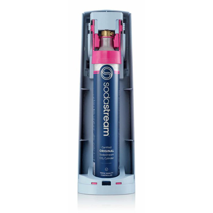 SodaStream Terra Soda Maker lightblue con CO2 y Botella PET de 1L - 1012811315