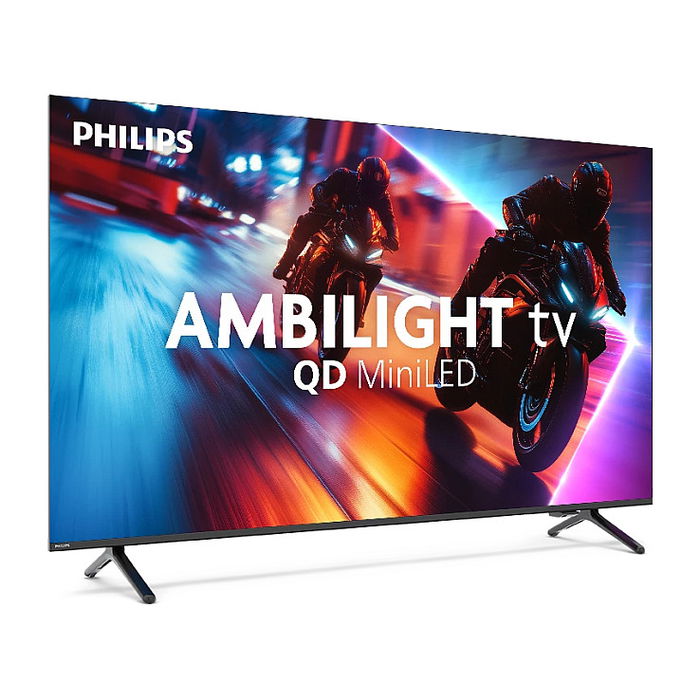 Philips 55MLED910/12 TV 55" QD-Mini LED 4K Ultra HD Ambilight 3 Lados Smart TV Titan OS 120Hz AMD FreeSync Premium HDR10+ Dolby Atmos WiFi Bluetooth