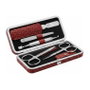 Zwilling Set de Manicura y Pedicura de 5 Piezas con Estuche de Cuero
