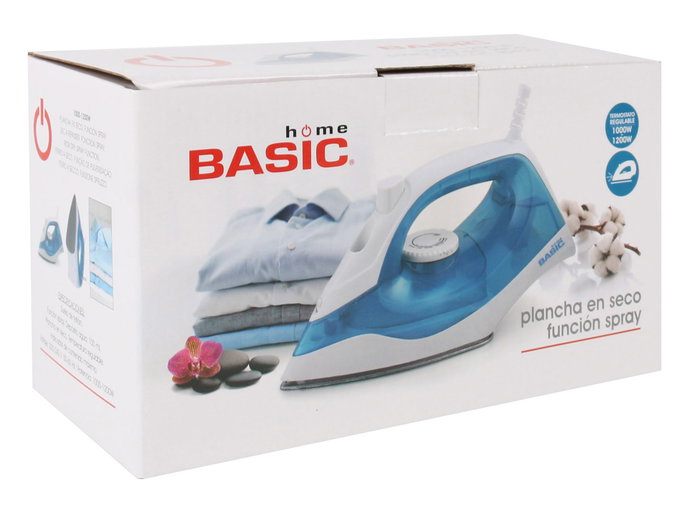 Basic Home Plancha Vapor 1000-1200W Basic Home (6 Unidades)