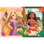 Clementoni Puzzle 2x20 Princesas Disney 24092 - 2 Puzzles de 20 Piezas Cada Uno, Tamaño Montado 27x19 cm, Para Niños a Partir de 3 Años