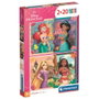 CLEMENTONI Puzzle 2x20 Princesas Disney