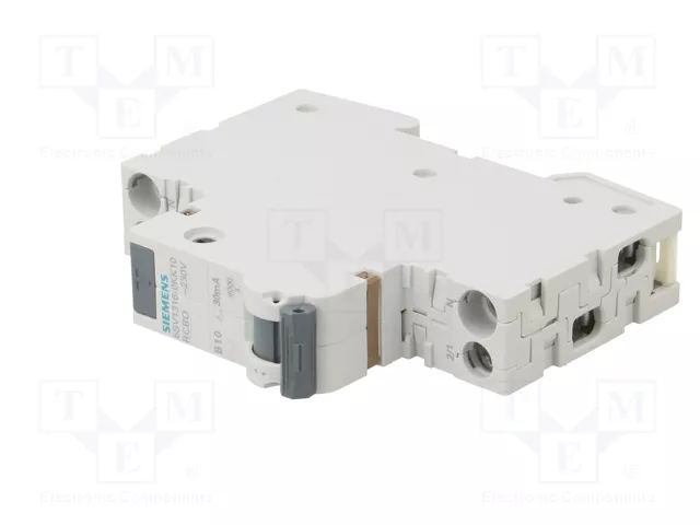 SIEMENS 5SV1316-0KK10 RCBO 10A 30mA 1+N