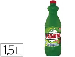 Lagarto Lejía con detergente aroma pino, botella 1,5 L