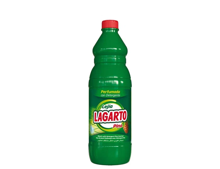 Lagarto Lejía con detergente y aroma de pino 1,5 l Lagarto Lejía con detergente y aroma de pino 1,5 l