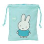 Safta Saquito de Merienda Miffy Friends Reciclado y Repelente al Agua 250x200 mm
