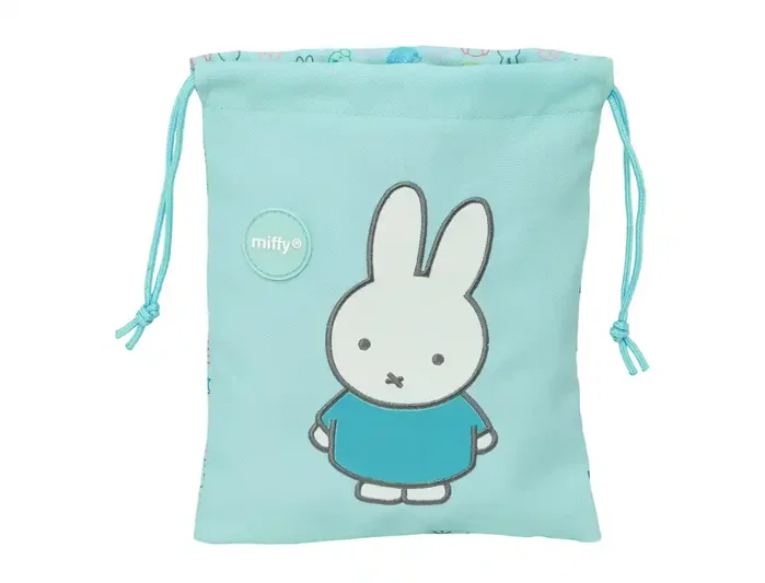 Safta Saquito de Merienda Miffy Friends Reciclado y Repelente al Agua 250x200 mm Safta Saquito de Merienda Miffy Friends Reciclado y Repelente al Agua 250x200 mm