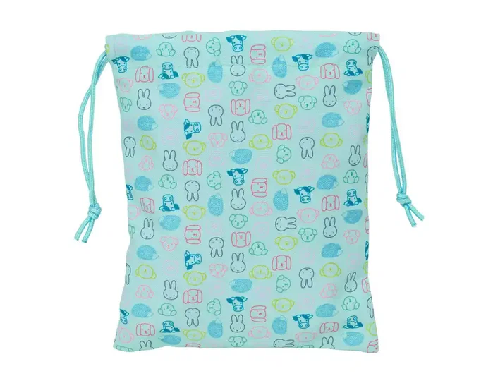 Safta Saquito de Merienda Miffy Friends Reciclado y Repelente al Agua 250x200 mm Safta Saquito de Merienda Miffy Friends Reciclado y Repelente al Agua 250x200 mm
