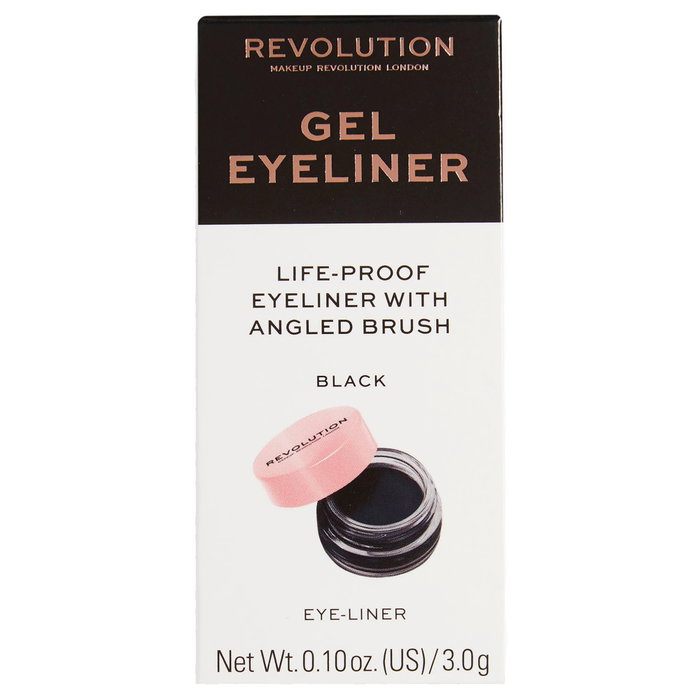 Revolution Make Up Gel Eyeliner life-proof Black Revolution Make Up Gel Eyeliner life-proof Black