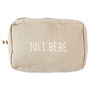 Tom et Zoe Neceser Bebé 28x18 cm Algodón 100% Puericultura
