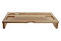 DKD Home Decor Organizador de Abeto 60x30x9 para Pantalla PC Natural