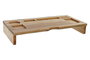 DKD Home Decor Organizador de Abeto 60x30x9 para Pantalla PC Natural