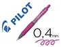 Pilot Bolígrafo G-2 Pixie Rosa Tinta Gel Retráctil Sujeción Caucho Punta 0.7mm Trazo 0.4mm