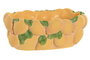 DKD Home Decor Centro de Mesa de Cemento Limones Amarillo