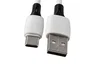 Q-connect Cable USB-C a USB-A PVC 1m Blanco