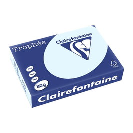 Clairefontaine Trophée Papel de impresión azul claro DIN A4 80 g/m², 500 hojas