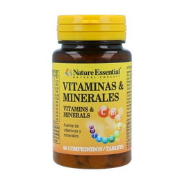 NATURE ESSENTIAL Vitaminas Y Minerales 60 Comp.
