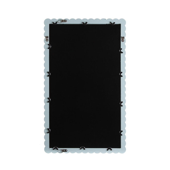 Espejo de pared Versa Azul 3,8 x 76 x 45,5 cm