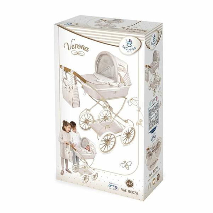 Decuevas Coche de Muñeca Plegable Verona para Muñecas de hasta 48 cm Decuevas Coche de Muñeca Plegable Verona para Muñecas de hasta 48 cm